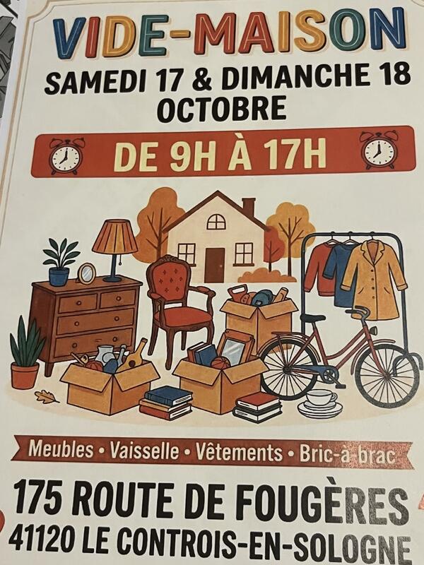 Vide maison favras