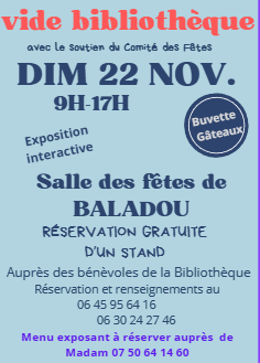 Vide bibliothèque