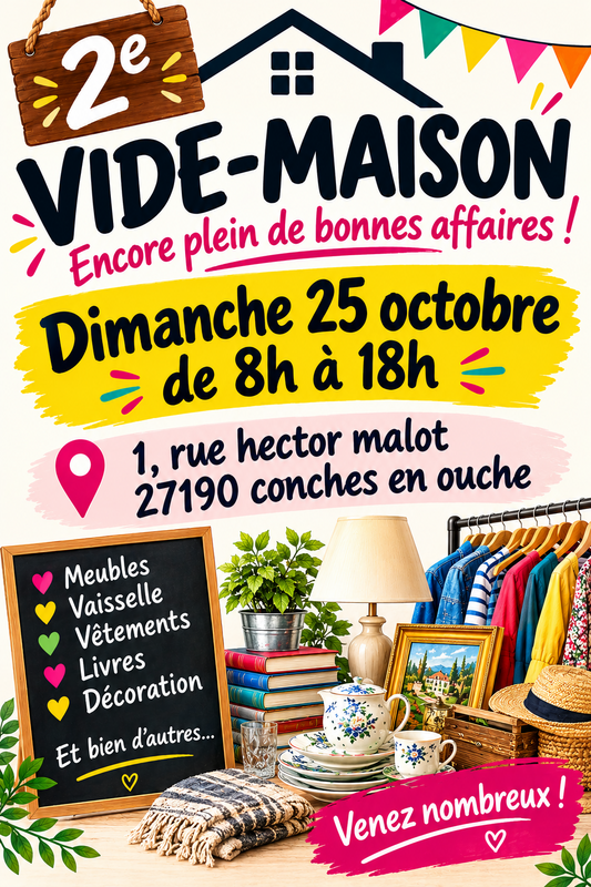 Vide maison