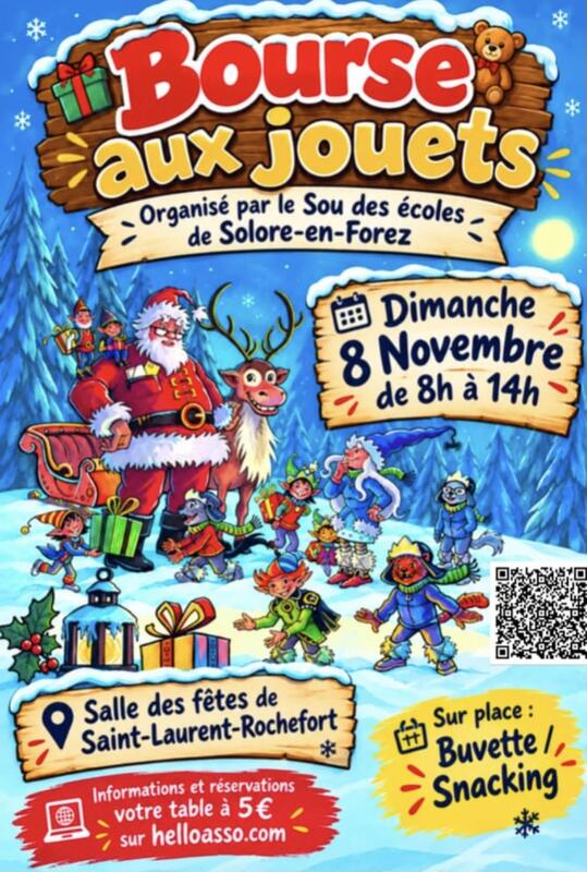 Bourses aux jouets, puériculture et vêtements enfants