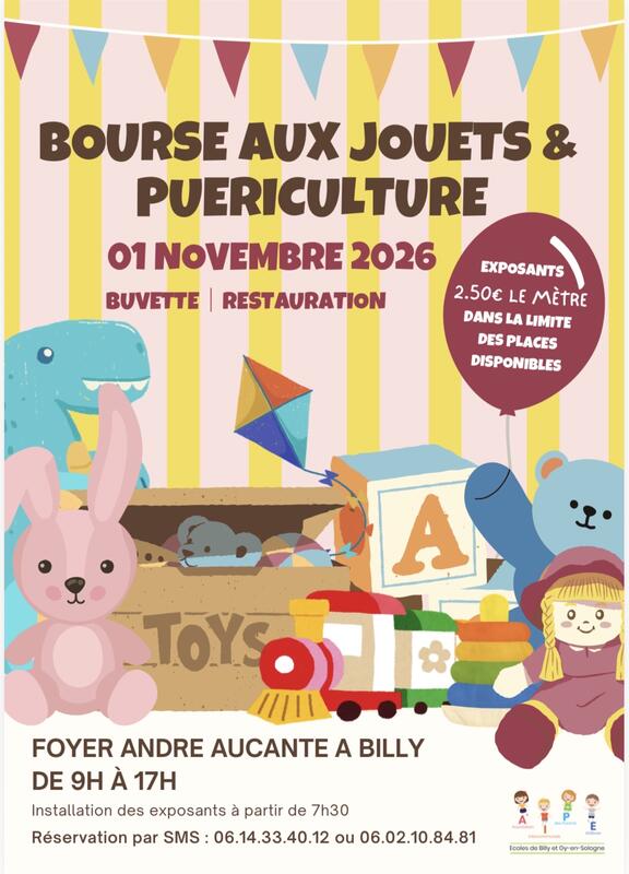 Bourse aux jouets et puériculture