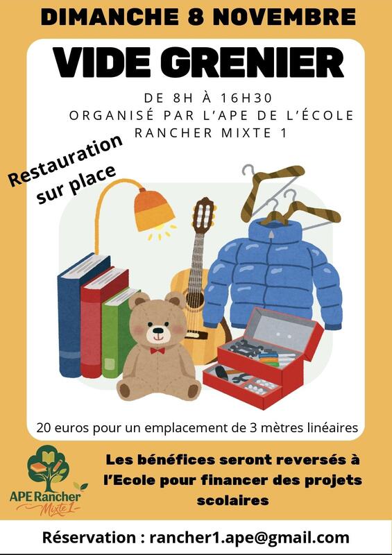 Vide-grenier de l'ape rancher 1