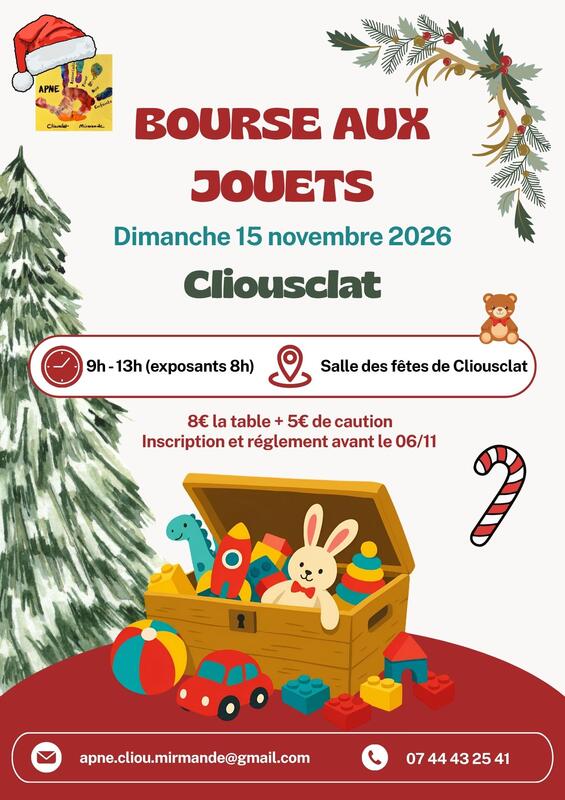 Bourse aux jouets de l'apne