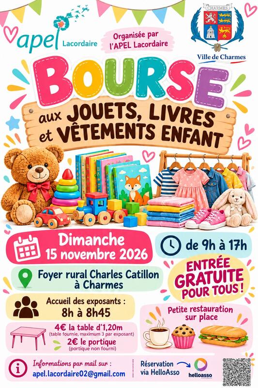Bourse aux jouets - puériculture