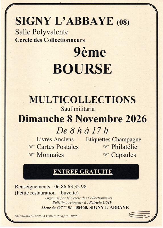 Bourse multicollections