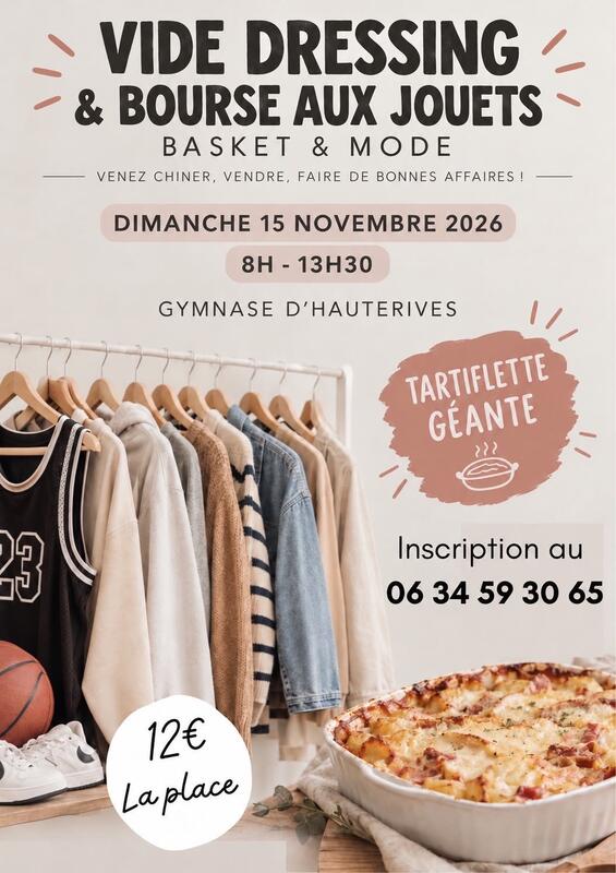Vide dressing et bourse aux jouets