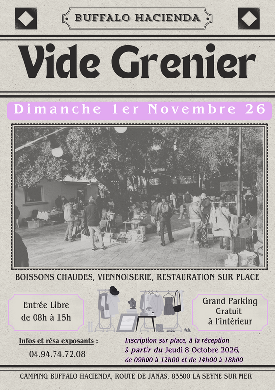 Vide grenier de l'hacienda