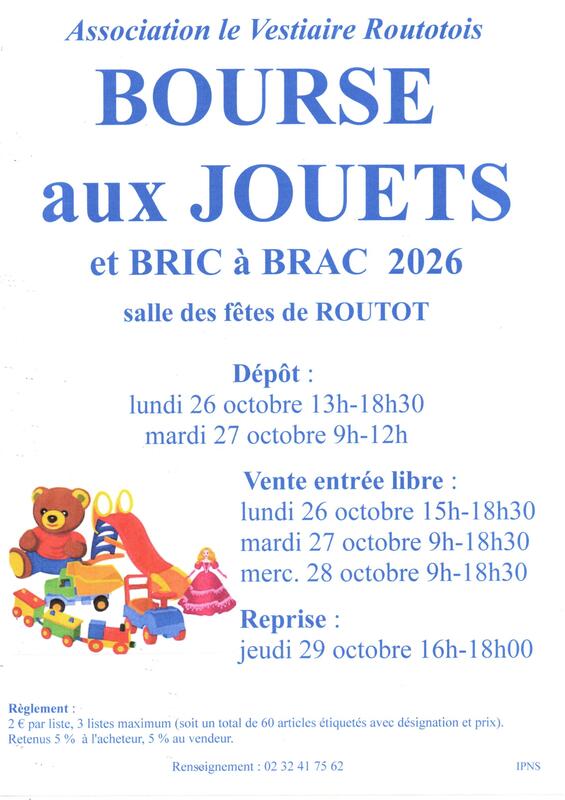 Bourse aux jouets et bric à brac