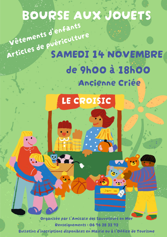 Bourse aux jouets - amicale des sauveteurs en mer