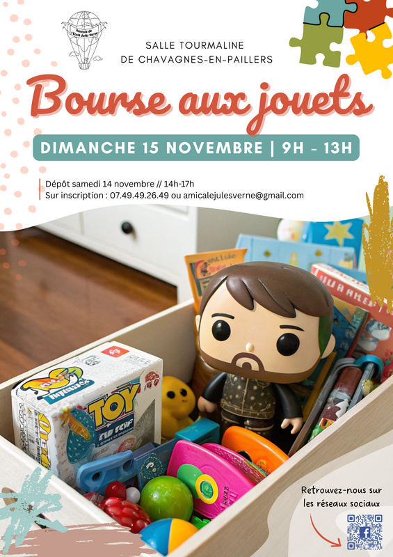 Bourse aux jouets de l'amicale jules verne
