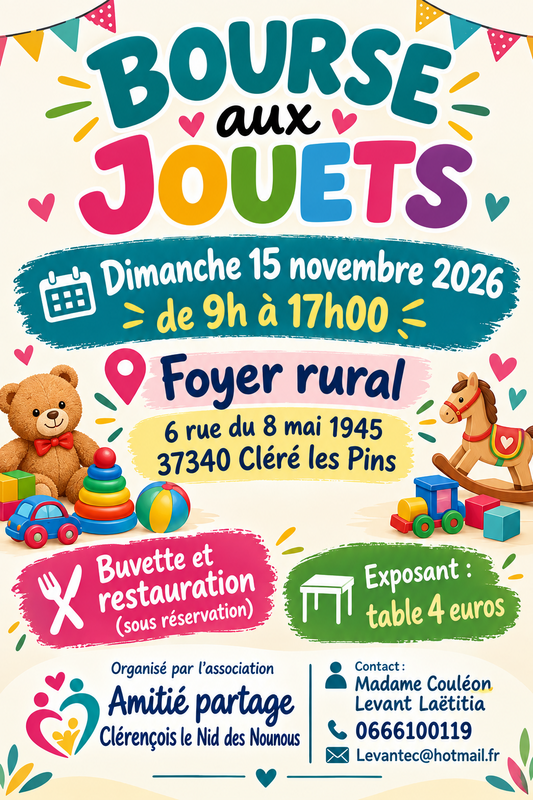 Bourse aux jouets