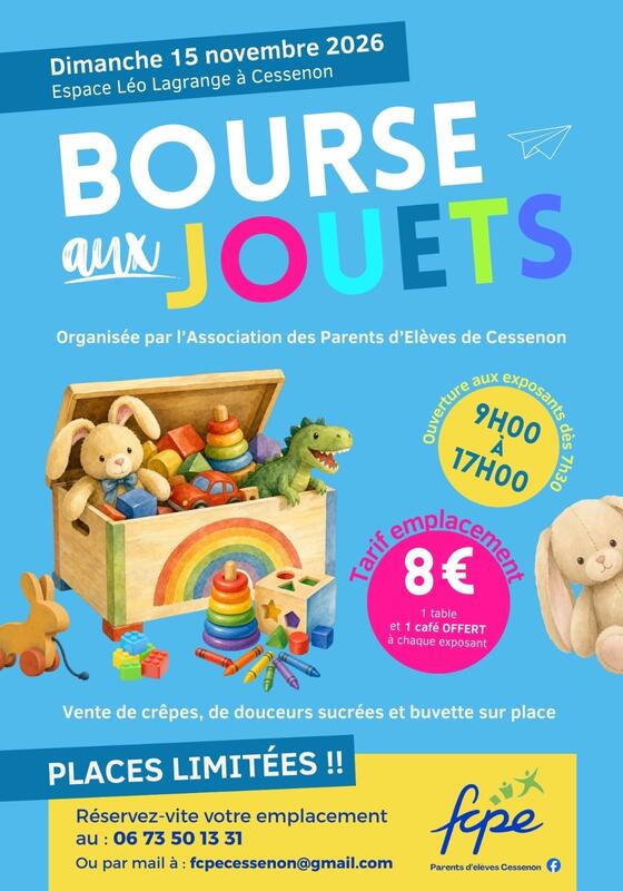 Bourse aux jouets