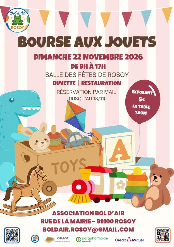 Bourse aux jouets