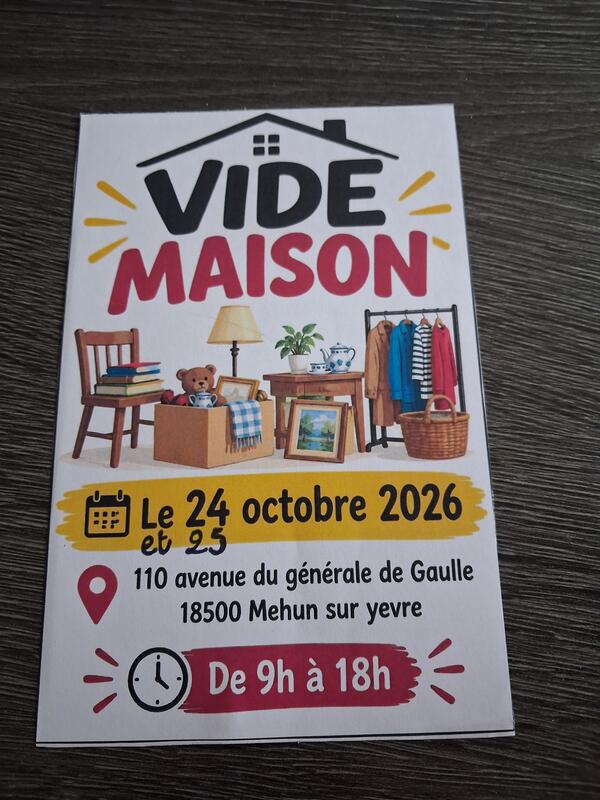 Vide maison