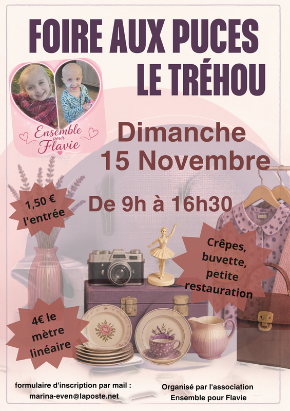 Foire aux puces - ensemble pour flavie