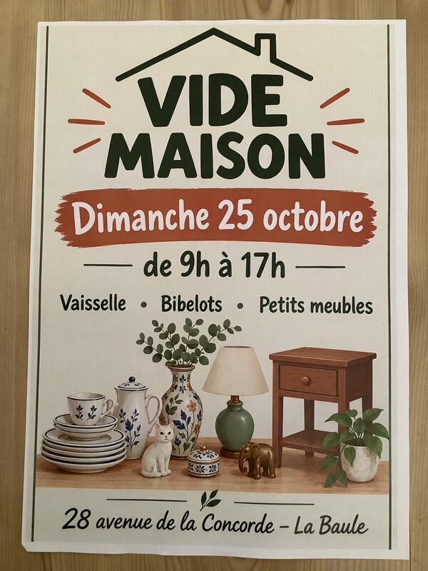 Vide maison