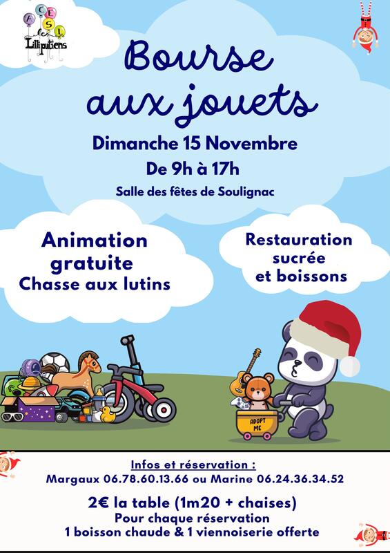 Bourse aux jouets
