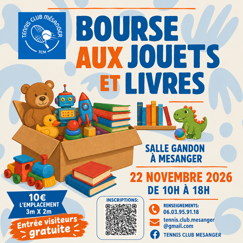 Bourse aux jouets et livres