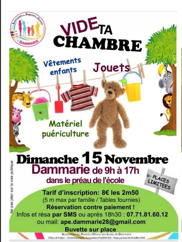 Vide ta chambre de l'ape de dammarie