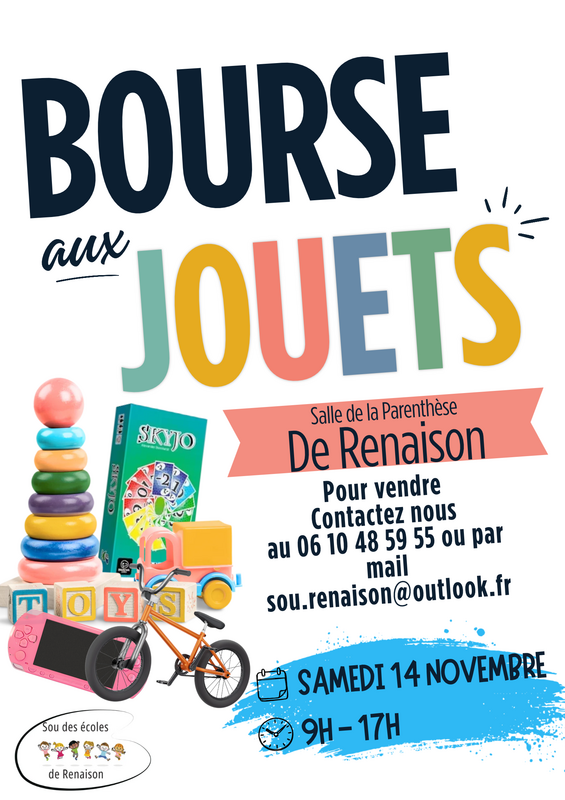 Bourse aux jouets