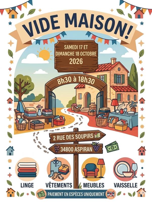Vide maison