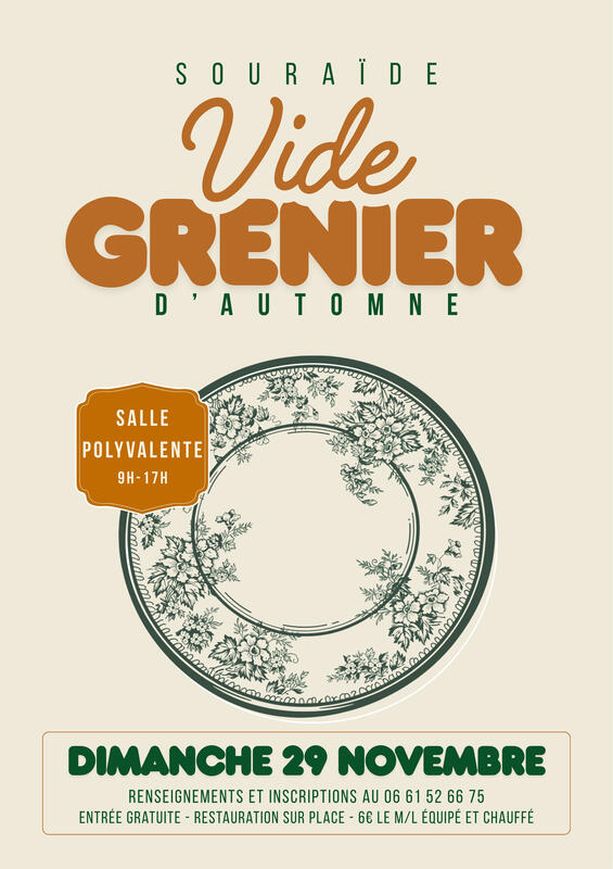 Vide grenier d'automne