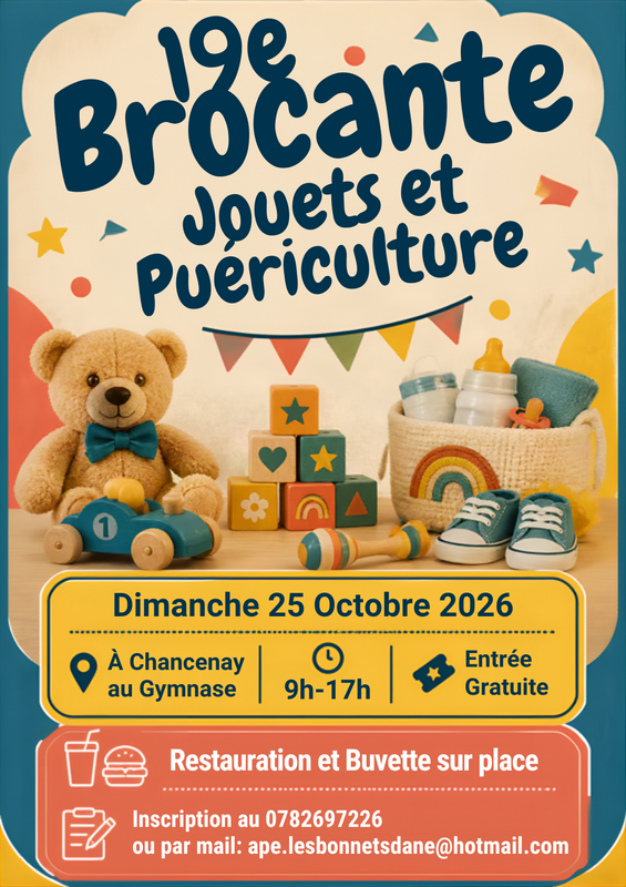 Bourse aux jouets et puériculture
