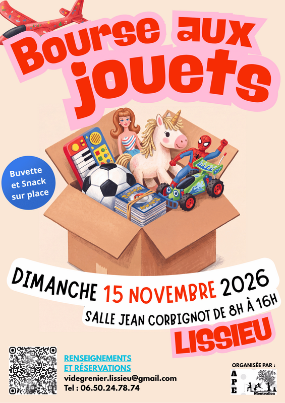 Bourse aux jouets