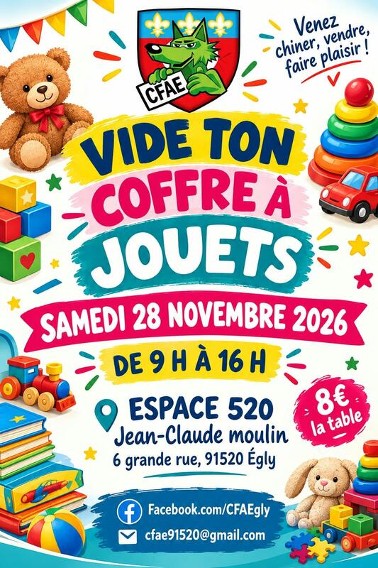 Vide ton coffre à jouets
