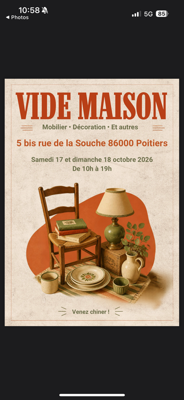 Vide maison