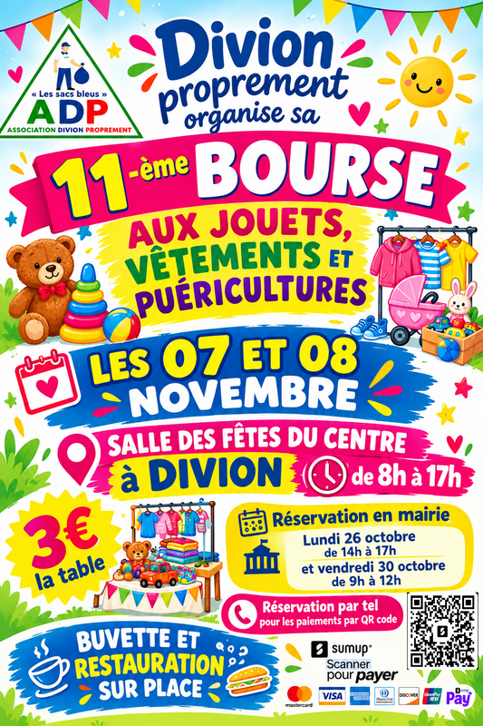 11ème bourse aux jouets - puériculture - vêtements