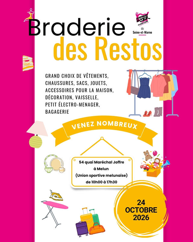 Braderie des restos 77
