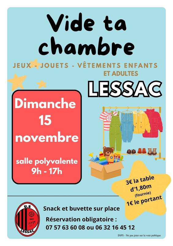 Lessac vide ta chambre
