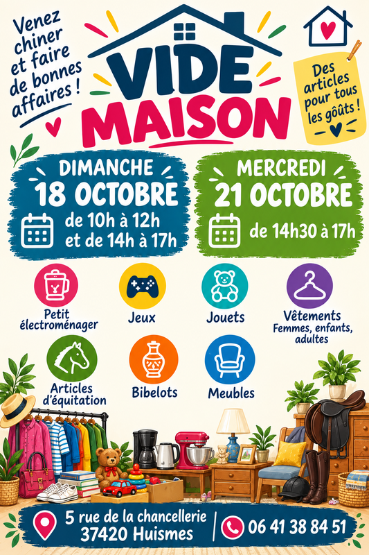Vide maison