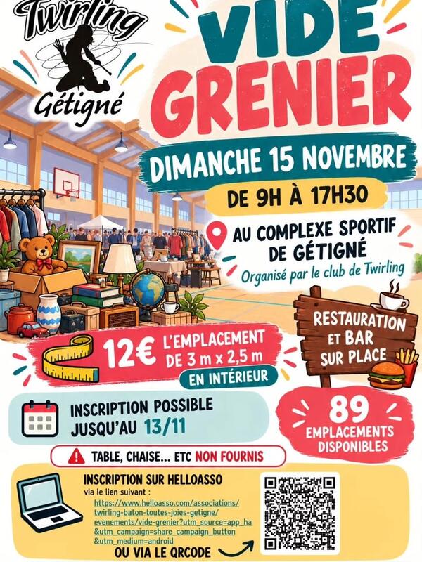 Vide grenier twirling