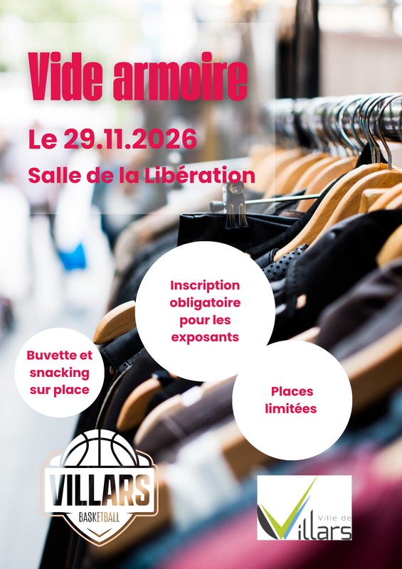 Vide armoire villars basket 2026