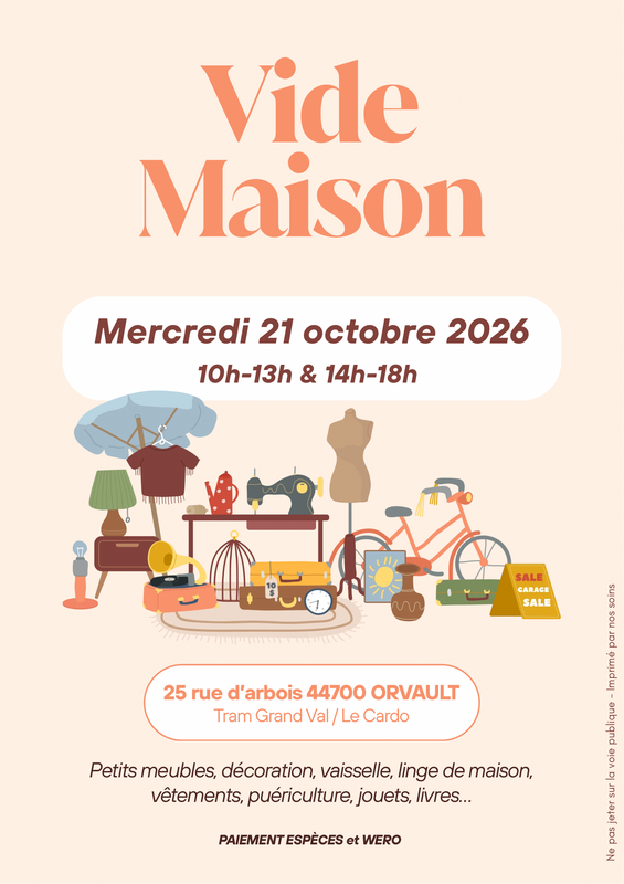 Vide maison orvault