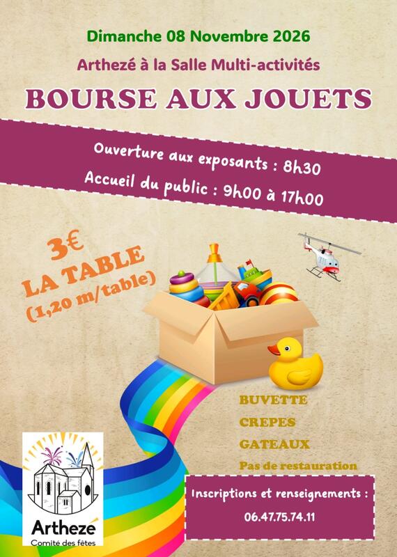 Bourse aux jouets