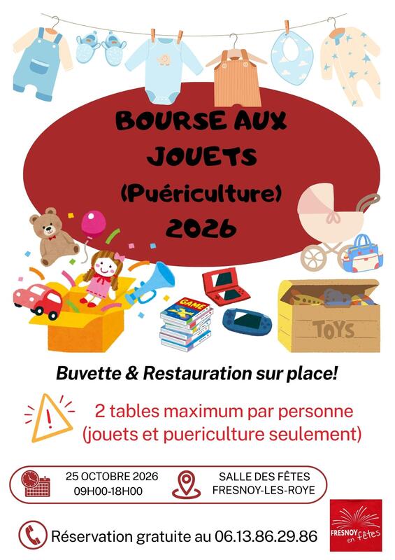 Bourse aux jouets - puériculture