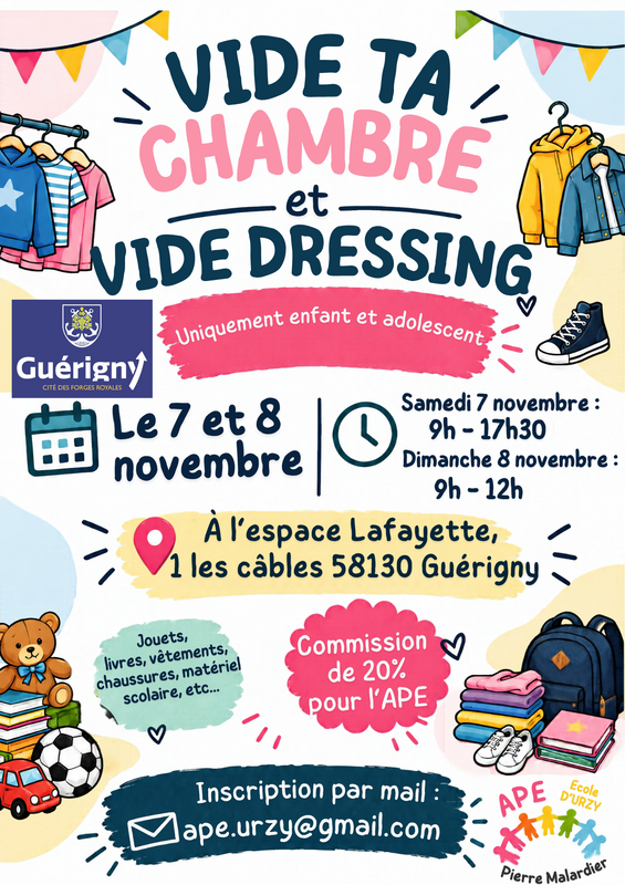 Vide ta chambre