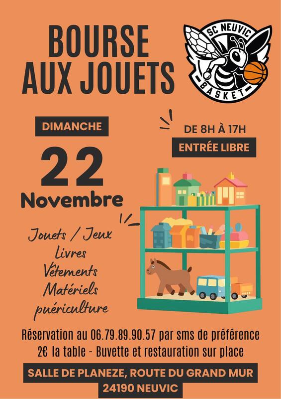 Bourse aux jouets