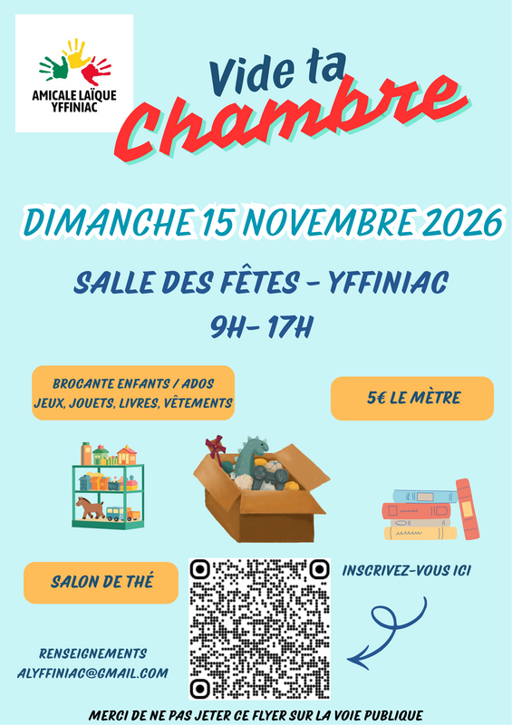 Vide ta chambre