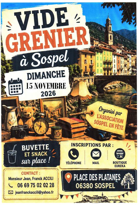 Vide grenier d'automne