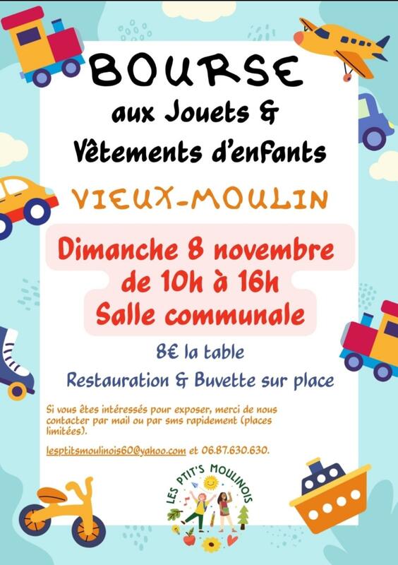 Bourse aux jouets et vêtements