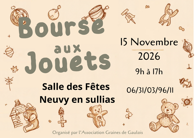 Bourse aux jouets