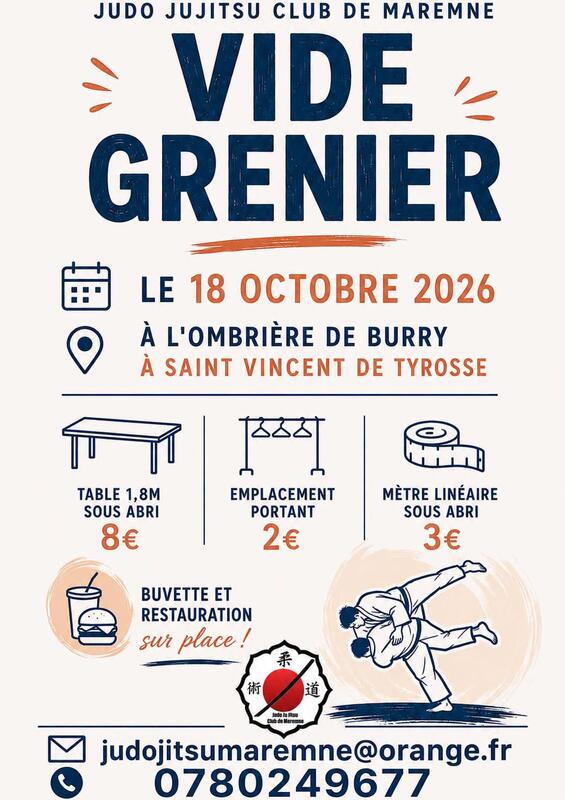 Vide grenier judo