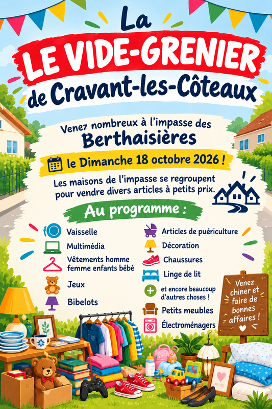 Vide grenier des voisins