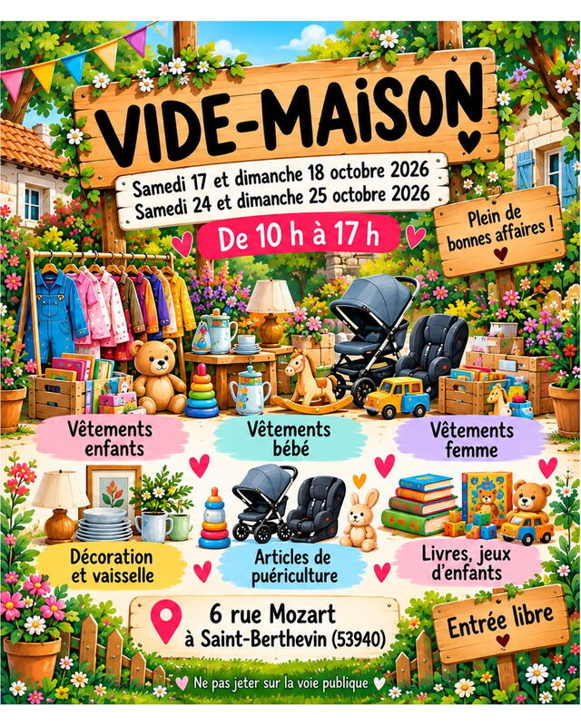 Vide maison