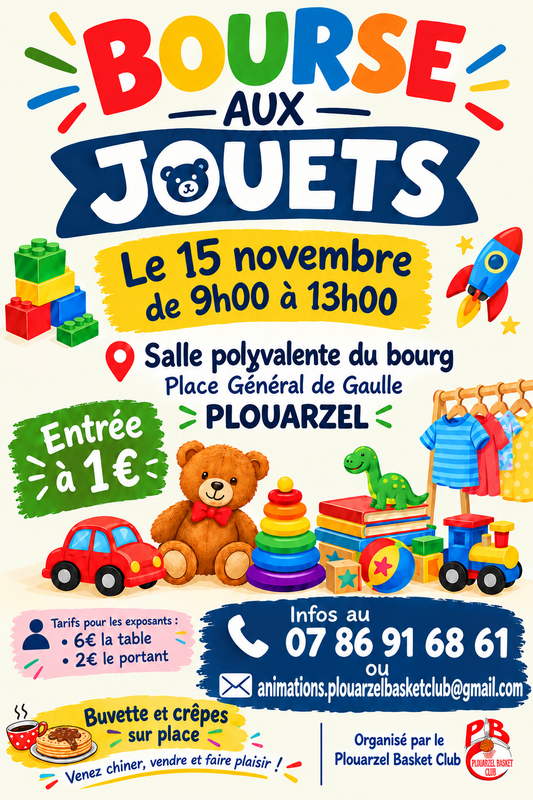 Bourse aux jouets - puériculture