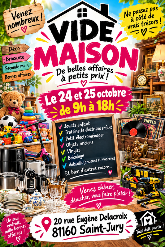 Vide maison
